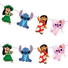 Parti Show Lilo ve Stitch Dekoratif Banner 160X17 cm