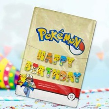 Parti Show Pokemon Happy Birthday Banner
