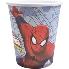 Parti Show Örümcek Adam 8'li Karton Bardak