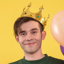 Parti Show Kral Tacı Gold Renkli