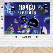 Parti Show Astrobot Doğum Günü Afişi 70*100 cm