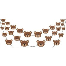 Parti Show Little Bear Dikişli Banner 3 Metre