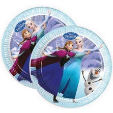 Parti Show Frozen Ice Skating Tabak (8 Adet)