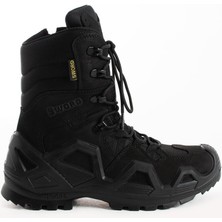 Single Sword Fermuarlı Outdoor Kadın&Erkek Taktik Askeri Bot ve Postal 4 Mevsim SS602 (42/SİYAH)