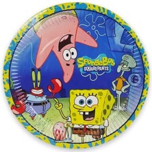 Parti Show Sünger Bob 8'li Karton Tabak