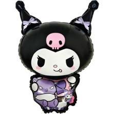 Parti Show Kuromi Karakter Folyo Balon 80*50 cm