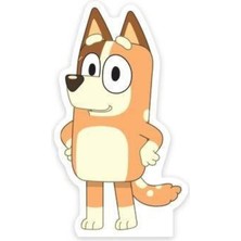 Parti Show Bluey Chilli Ayaklı Dekoratif Pano 35 cm