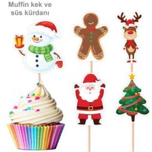 Parti Show Yılbaşı Temalı Şekilli Kürdan 10 Adet