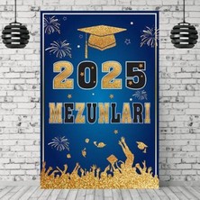 Parti Show 2025 Mezuniyet Hatırası Afişi 100*150 cm