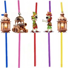 Parti Show Karagöz Hacivat 10'lu Artistik Pipet