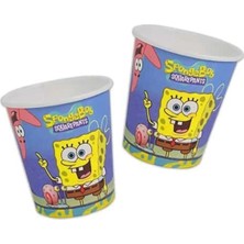 Parti Show Sünger Bob 8'li Karton Bardak