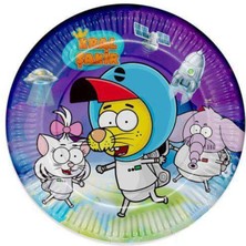 Parti Show Kral Şakir Uzayda Karton Tabak (8 Adet)