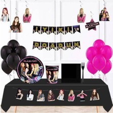 Parti Show Blackpink Doğum Günü Parti Seti 16 Kişilik