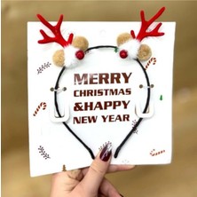 Parti Show Yılbaşı Geyik Boynuzlu Ponpon Taç