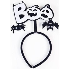 Parti Show Halloween Boo Örümcek Yarasa Taç