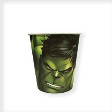 Parti Show Hulk Karton Bardak 8 Adet
