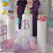 Parti Show Bir Yazılı Şeffaf Kutu Harf Pembe 25 cm