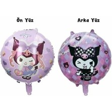 Parti Show Kuromi Çift Taraflı Folyo Balon 45 cm