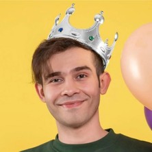 Parti Show Kral Tacı Gümüş Renkli