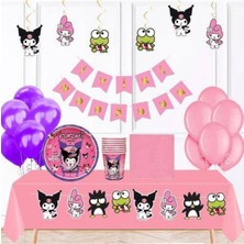 Parti Show Kuromi Doğum Günü Parti Seti 8 Kişilik