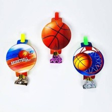Parti Show Basketbol Parti Düdüğü (6 Adet)