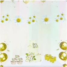 Parti Show Papatya Dekor Süs 2 Metre