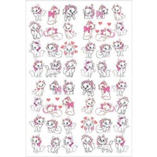 Parti Show Pembe Kedi Sticker 33*48 cm