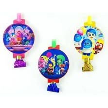 Parti Show 6 Adet Ters Yüz (Inside Out) Parti Düdüğü