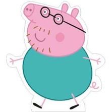 Parti Show Daddy Pig Ayaklı Pano 33 cm