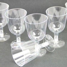 Parti Show Şeffaf Sert Plastik Kadeh/lohusa Bardak 6 Adet