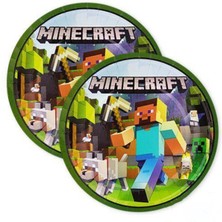 Parti Show Minecraft Tabak (8 Adet)