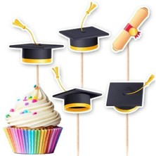 Parti Show Mezuniyet Partisi Şekilli Kürdan 10 Adet