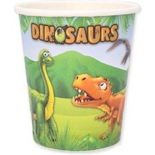 Parti Show Sevimli Dinozor Bardak 8 Adet
