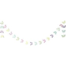 Parti Show Kelebek Dekor Süs 4 Metre