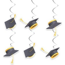 Parti Show Mezuniyet Partisi Kep Asma Süs - 6 Adet