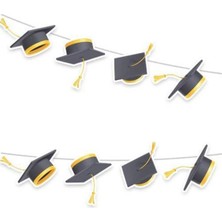 Parti Show Mezuniyet Partisi Kep Dekor Süs 160X17 cm