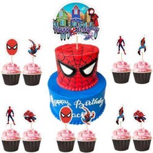Parti Show Spiderman Cake Topper Set