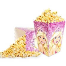 Parti Show Barbie Mısır Kutusu 8 Adet