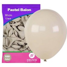 Parti Show Deniz Kumu Rengi Pastel Balon 100 Adet