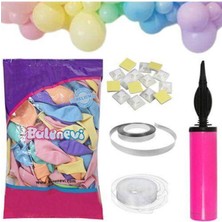 Parti Show Makaron Zincir Balon Yapma Seti 5 Parça