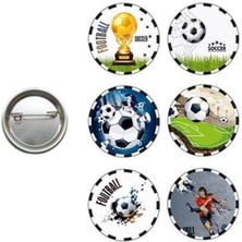 Parti Show Futbol Rozeti 6 Adet