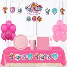 Parti Show Paw Patrol Skye Doğum Günü Parti Seti 16 Kişilik