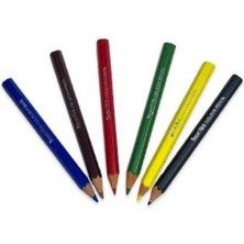 Parti Show Kısa Kuru Boya Kalemi 6'lı