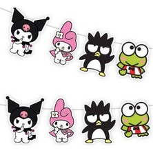 Parti Show Kuromi Dekoratif Banner 160X18 cm