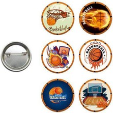Parti Show Basketbol Rozeti 6 Adet
