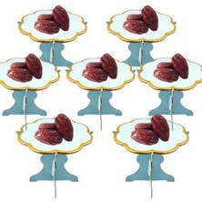 Parti Show Hurma Standı Mavi Karton  (6 Adet)