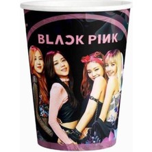 Parti Show Black Pink Karton Bardak 8 Adet