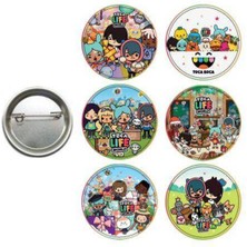 Parti Show Toca Boca Rozeti 6 Adet