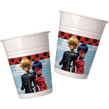 Parti Show Miraculous Ladybug Bardak (8 Adet)