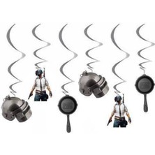 Parti Show Pubg Asmalı Tavan Süsü 6 Adet